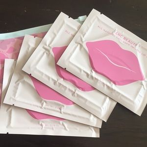 4 KNC beauty collagen infused lip masks